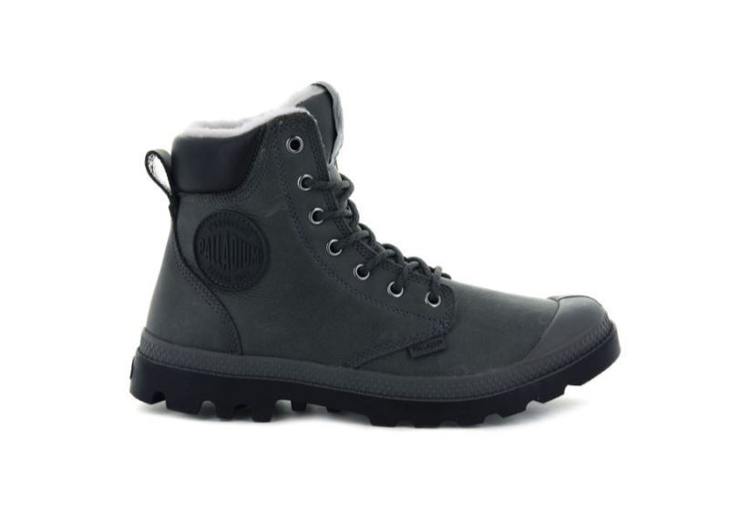 Palladium Pampa Sports Cuff Wps Vinterstøvler Herre Mørkegrå | DK-999800