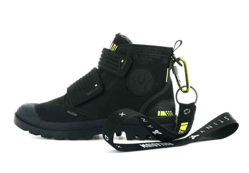 Palladium Pampa Sub Zero Støvler Dame Sort Sort | DK-121923