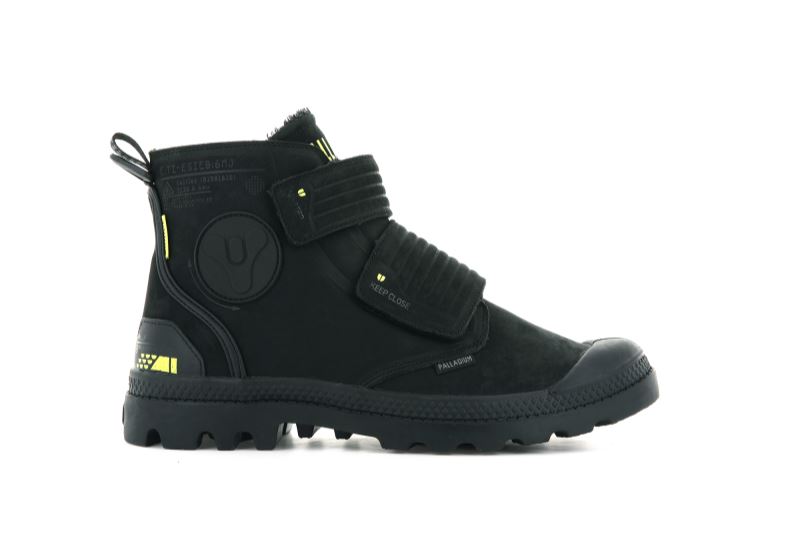 Palladium Pampa Sub Zero Støvler Dame Sort Sort | DK-121923