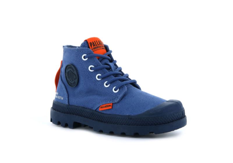 Palladium Pampa Supply Støvler Børn Mørkeblå | DK-031469