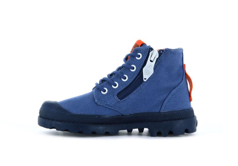 Palladium Pampa Supply Støvler Børn Mørkeblå | DK-031469