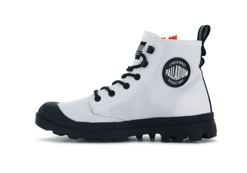 Palladium Pampa Unlocked Støvler Herre Hvide | DK-351277