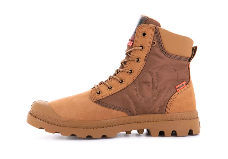 Palladium Pampa X Destiny Wpn Destiny Boots Dame Brune | DK-019287