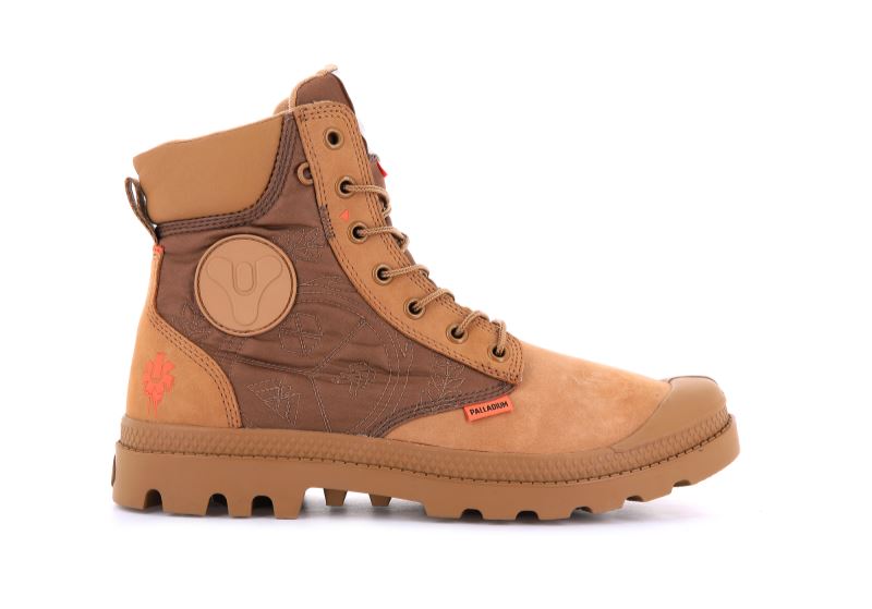 Palladium Pampa X Destiny Wpn Destiny Boots Herre Brune | DK-052387