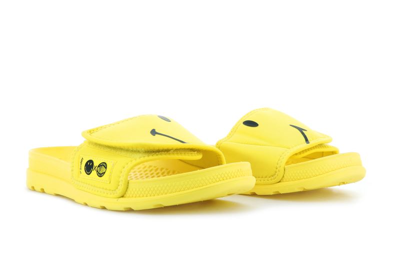 Palladium Smiley ® Solea Be Kind Sandaler Dame Gul | DK-675396