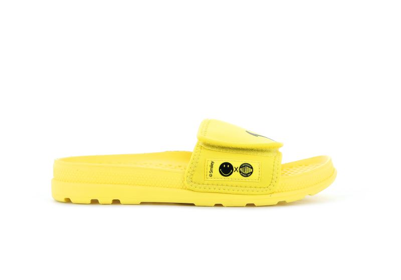 Palladium Smiley ® Solea Be Kind Sandaler Dame Gul | DK-675396