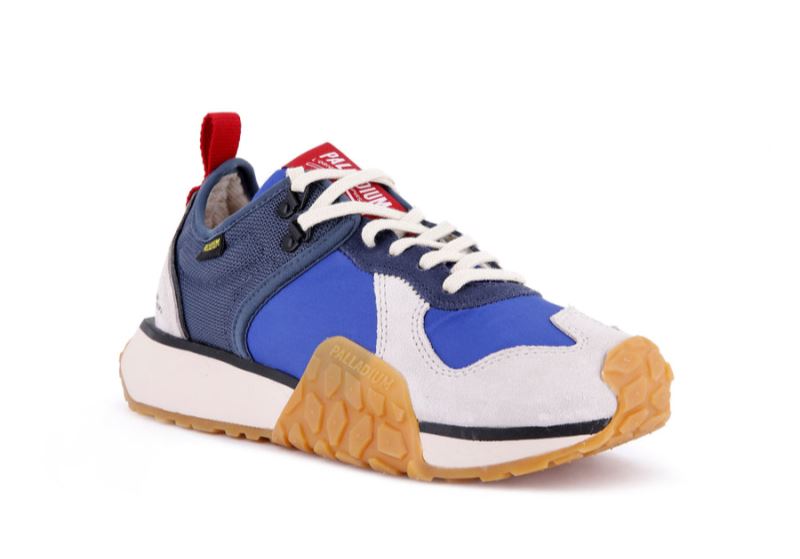 Palladium Troop Runner Sneakers Dame Indigo | DK-915241