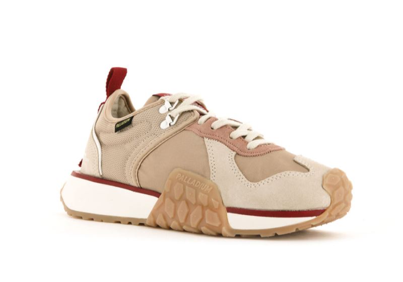 Palladium Troop Runner Sneakers Herre Beige | DK-253426