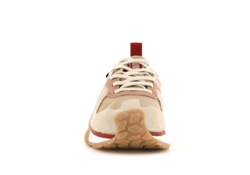 Palladium Troop Runner Sneakers Herre Beige | DK-253426