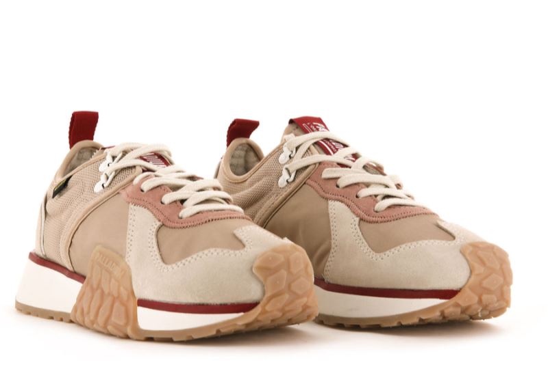 Palladium Troop Runner Sneakers Herre Beige | DK-253426