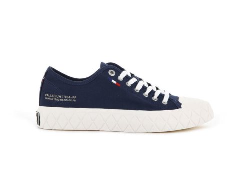 Palladium Lave Palla Ace Canvas Sneakers Herre Indigo | DK-036854