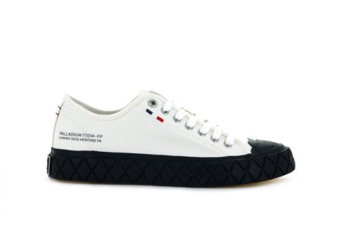 Palladium Lave Palla Ace Canvas Sneakers Dame Hvide | DK-255759