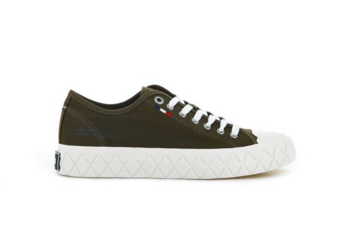 Palladium Lave Palla Ace Canvas Sneakers Dame Olivengrøn | DK-735230