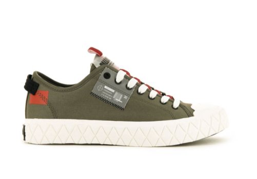 Palladium Lave Palla Ace Lo Ticket To Earth Sneakers Herre Grøn | DK-178807