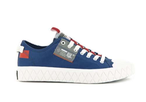 Palladium Lave Palla Ace Lo Ticket To Earth Sneakers Dame Blå | DK-203121