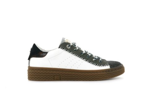 Palladium Lave Pallatempo 04 Sneakers Dame Hvide Grøn | DK-665710