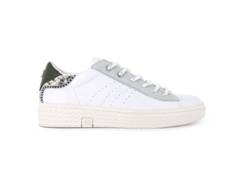 Palladium Lave Pallatempo 04 Syn Sneakers Dame Hvide Grøn | DK-805762