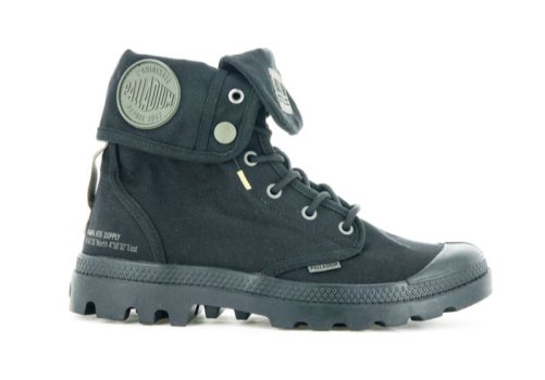 Palladium Pampa Baggy Supply Hi Boots Dame Sort | DK-585453