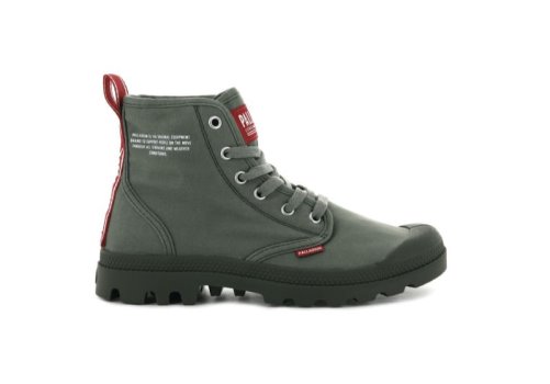 Palladium Pampa Hi Dare Vandrestøvler Dame Mørkeolivengrøn | DK-703399