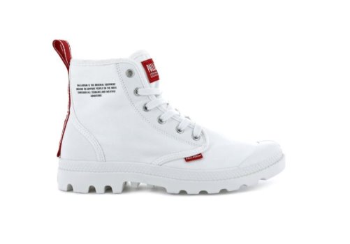 Palladium Pampa Hi Dare Vandrestøvler Herre Hvide | DK-358123