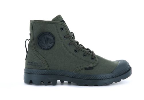 Palladium Pampa Hi Htg Supply Vandrestøvler Dame Mørkeolivengrøn | DK-574458