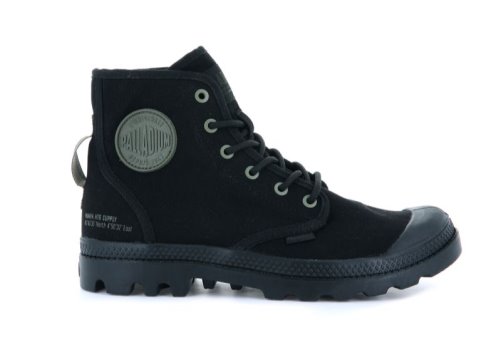 Palladium Pampa Hi Htg Supply Vandrestøvler Dame Sort Sort | DK-583584