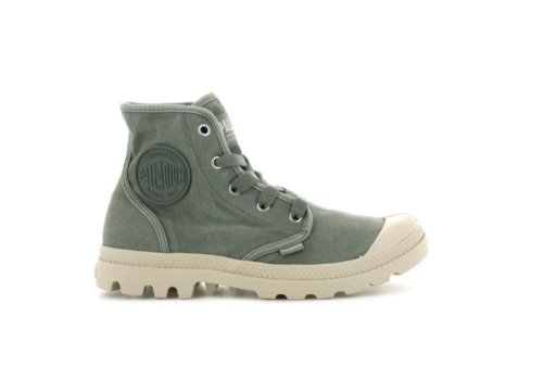 Palladium Pampa Hi Vandrestøvler Dame Grøn | DK-528937