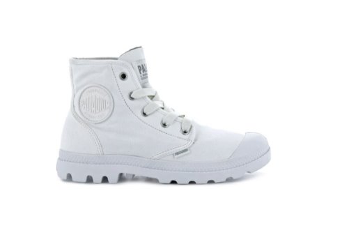 Palladium Pampa Hi Vandrestøvler Dame Hvide | DK-336396