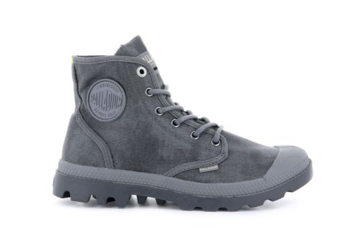 Palladium Pampa Hi Wax Støvler Dame Mørkegrå | DK-373385