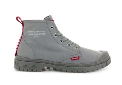 Palladium Pampa Sp20 Dare Støvler Dame Grå | DK-456053