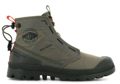 Palladium Pampa Travel Lite Vandrestøvler Dame Grøn | DK-366489