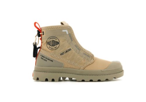 Palladium Pampa Travel Støvler Børn Brune | DK-239376