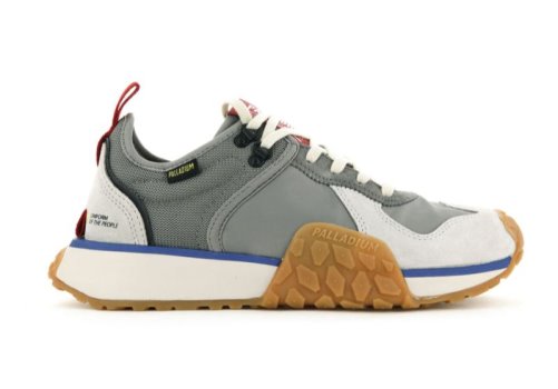 Palladium Troop Runner Sneakers Herre Grå | DK-450093